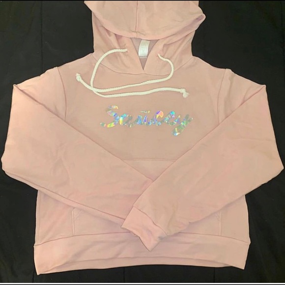 Saūcey half top hoodies set - Picture 2 of 4